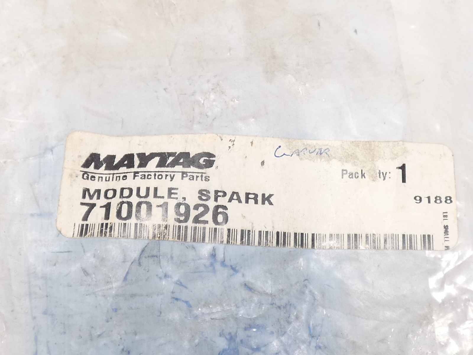 Maytag 71001926 4-Point Spark Ignition Module Gas Reigniter – NEW Surplus!