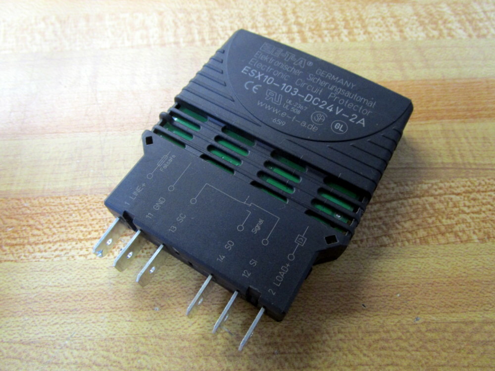 ETA ESX10-103-DC24V-2A Circuit Breaker ESX10103DC24V2A