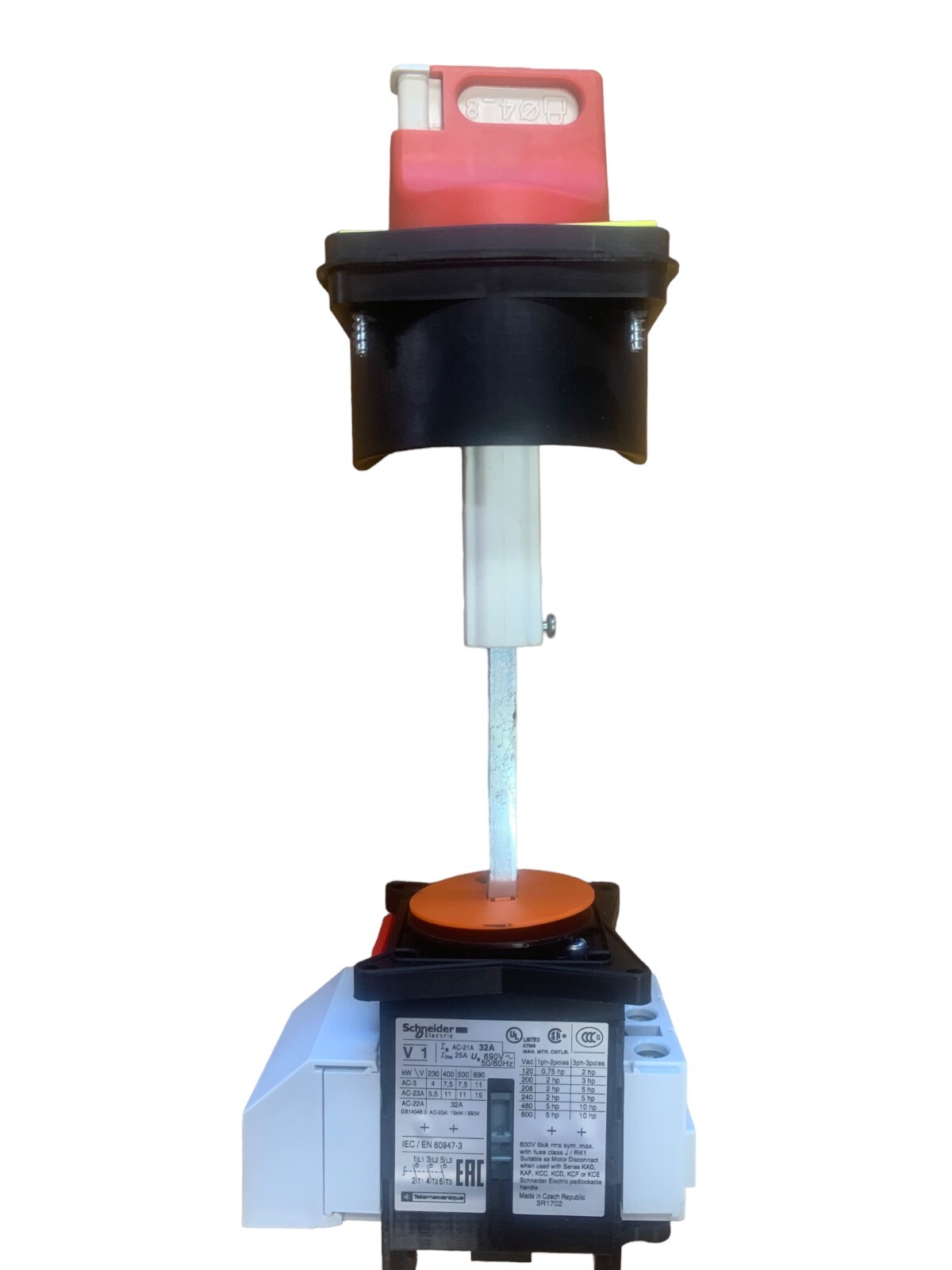 Schneider EN 60947-3 Emergency Stop Switch Disconnect Kit