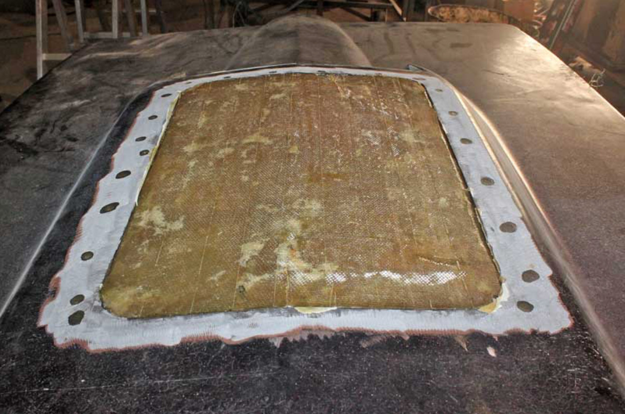 Fiberglass Repair Kit 1 Gal of Polyester Resin 1708x38x10 Yard Biaxial Cloth