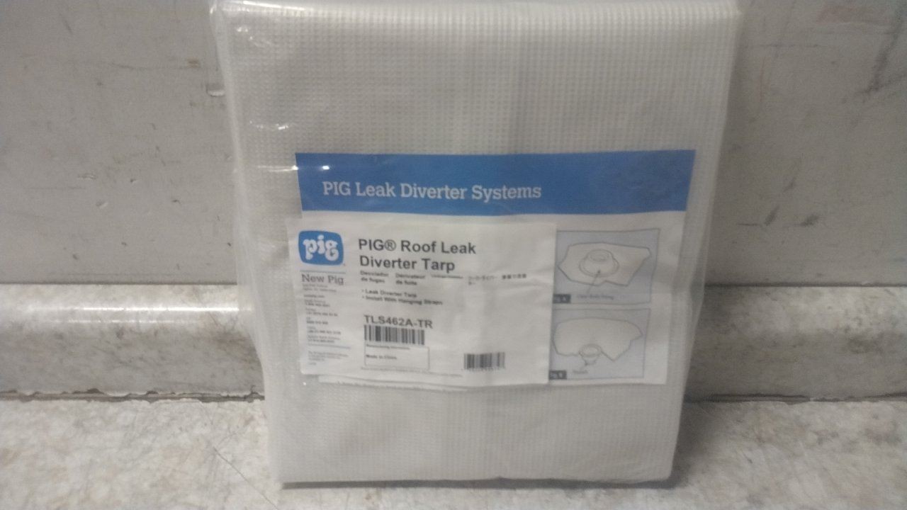 Pig TLS667-TR 3.33 GPM Drainage Rate Roof Leak Diverter Bucket Kit