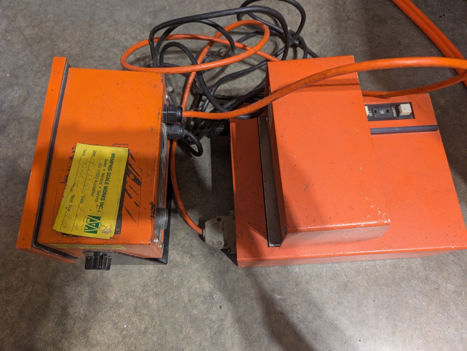 EATON UMC555AAAC-31 With RICE LAKE SP2000 / SP2000 (USED) Scale Display/Printer