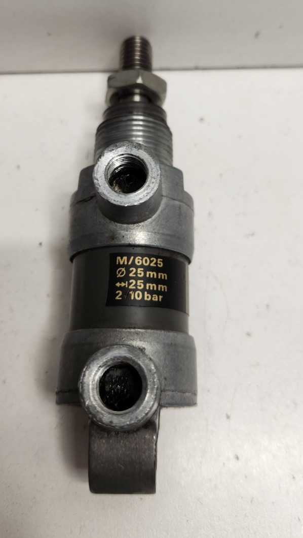GUARANTEED! NORGREN 25MM DIA X25MM STROKE 29-145PSI ROUNDLINE CYLINDER M/6025/25