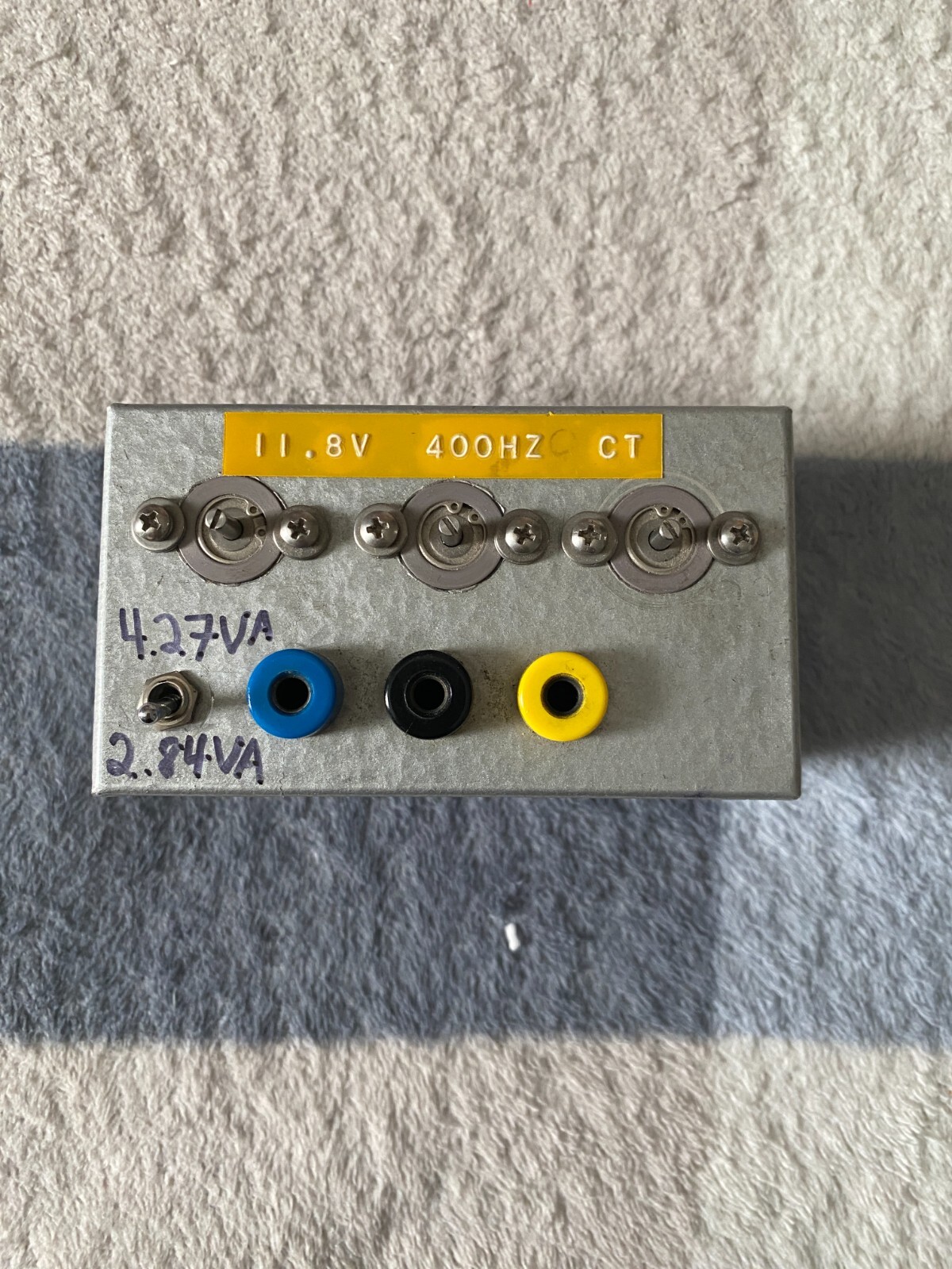 Synchro/Resolver Test-Box (4.27VA & 2.84VA) (11.8V 400Hz)