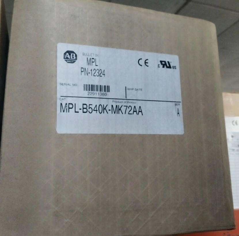 New Factory Sealed AB MPL-B540K-MK72AA Servo motor Free Shipping