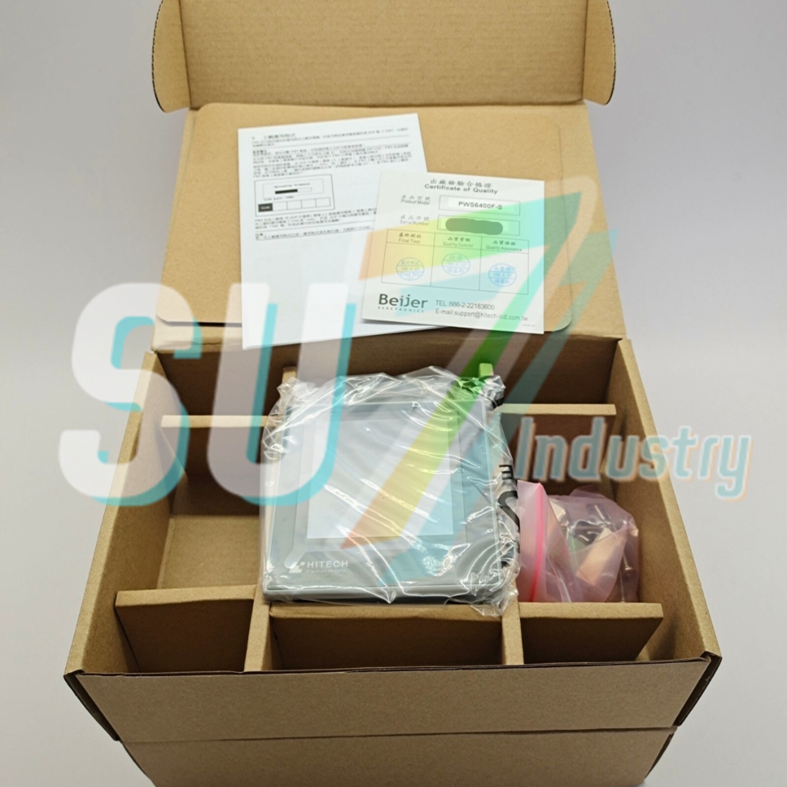Hitech/BeiJer PWS6400F-S HMI Touch Panel# 1pcs New In Box