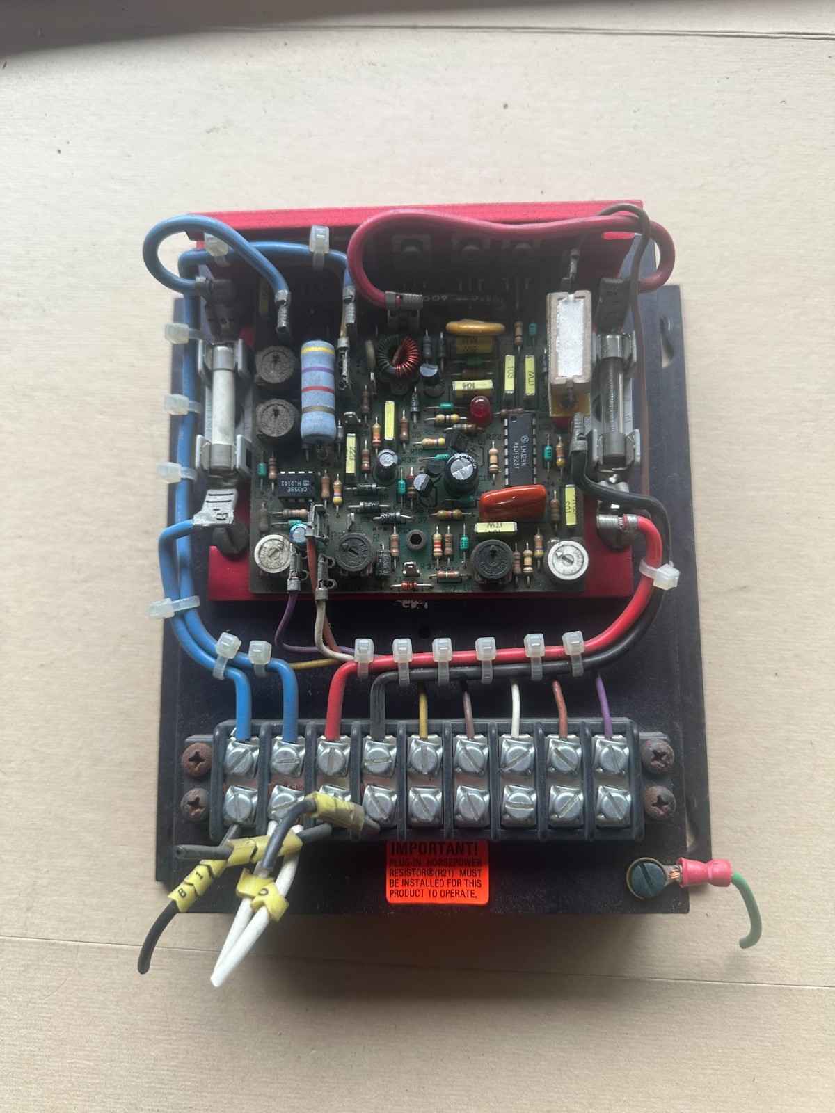 KB KBCC-125 MOTOR SPEED CONTROLLER
