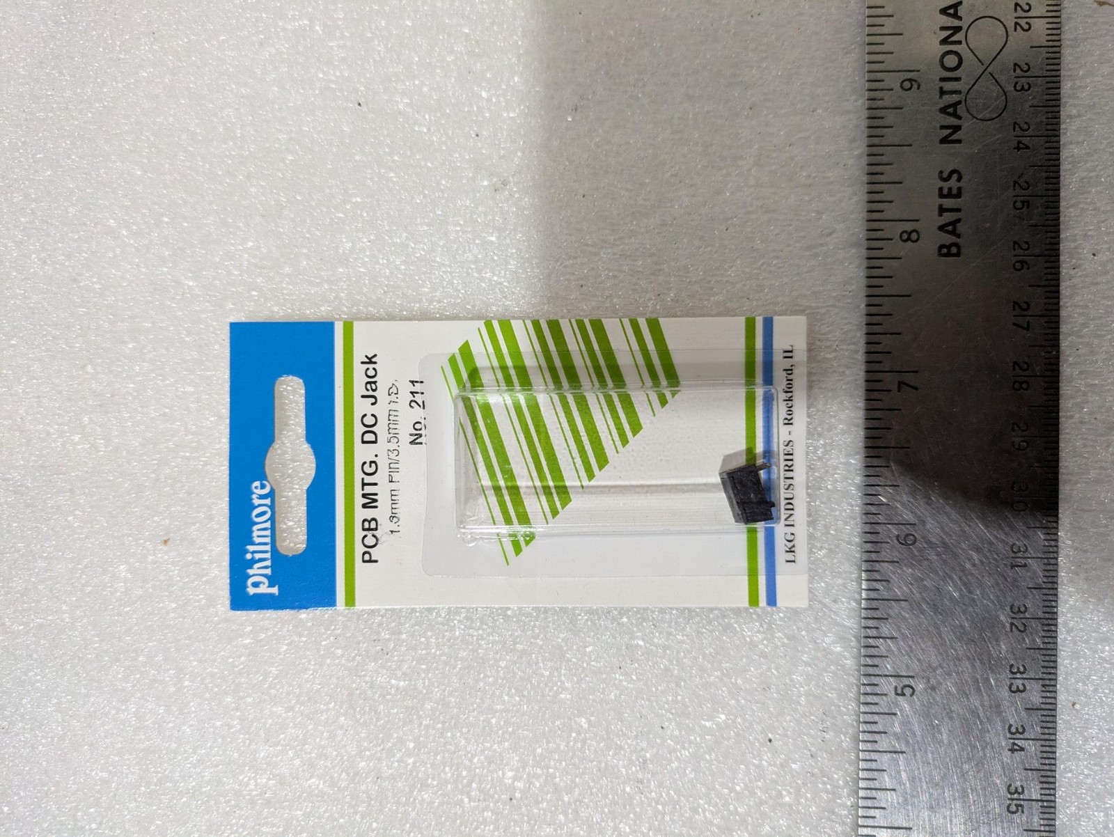 PHILMORE PCB MTG. DC JACK 1.3MM PIN/3.5MM 211 .. LOPT OF 5