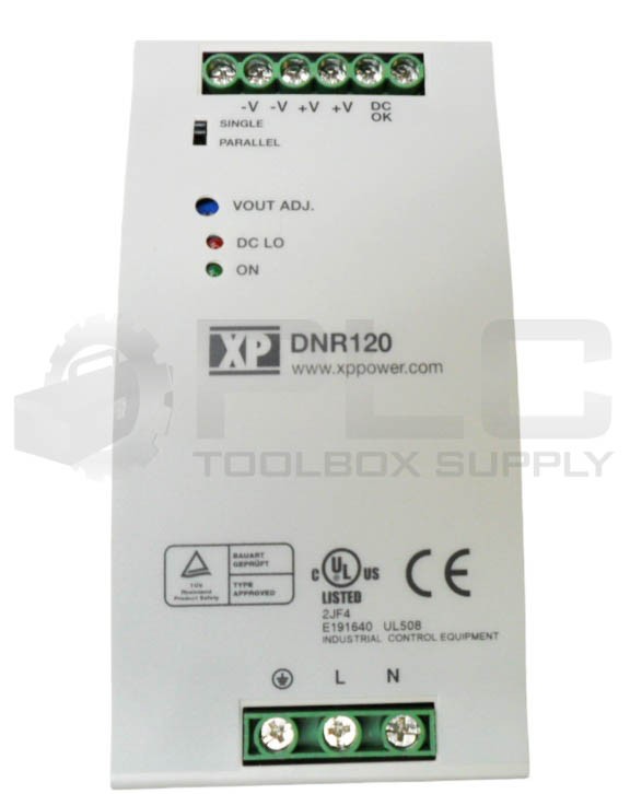 NEW XP POWER DNR120AS24-I POWER SUPPLY 115-230VAC 2.8-1.4A 47-63HZ