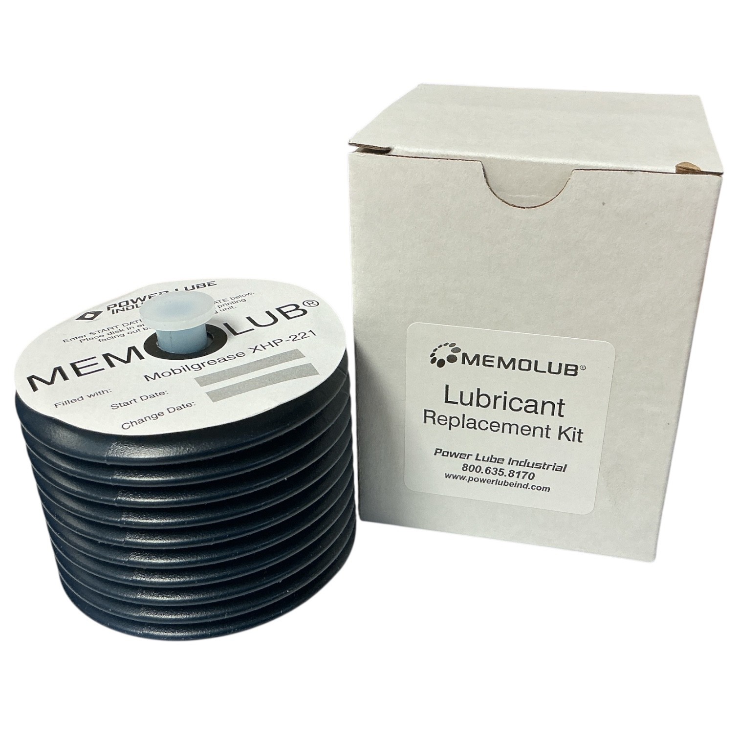MEMOLUB K4/K5MOBXHP221 Lubricant Replacement Kit Mobilgrease XHP 221 Power Lube
