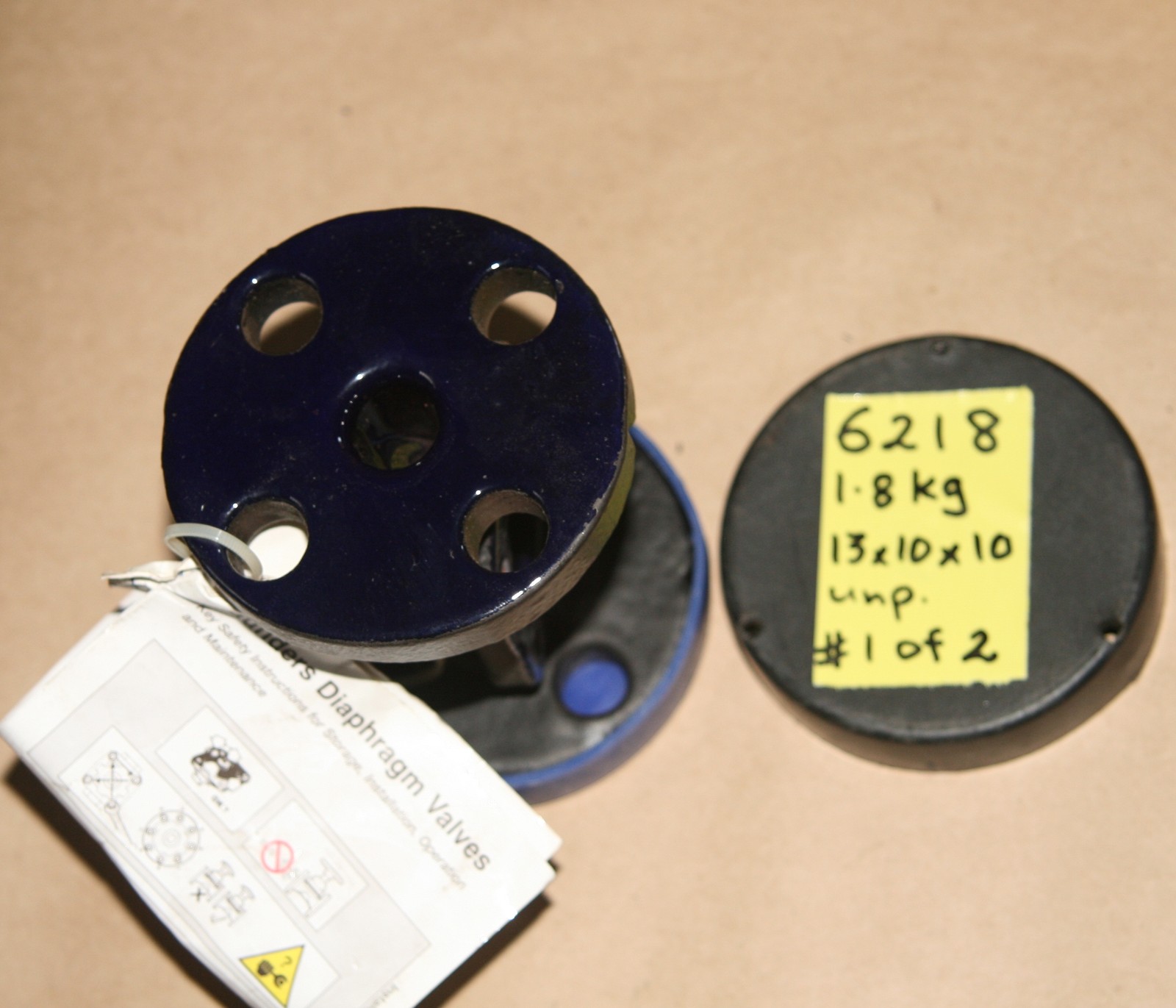 Saunders Alfa Laval glass-lined diaphragm valve DN20 3/4″ inch PN16 NEW