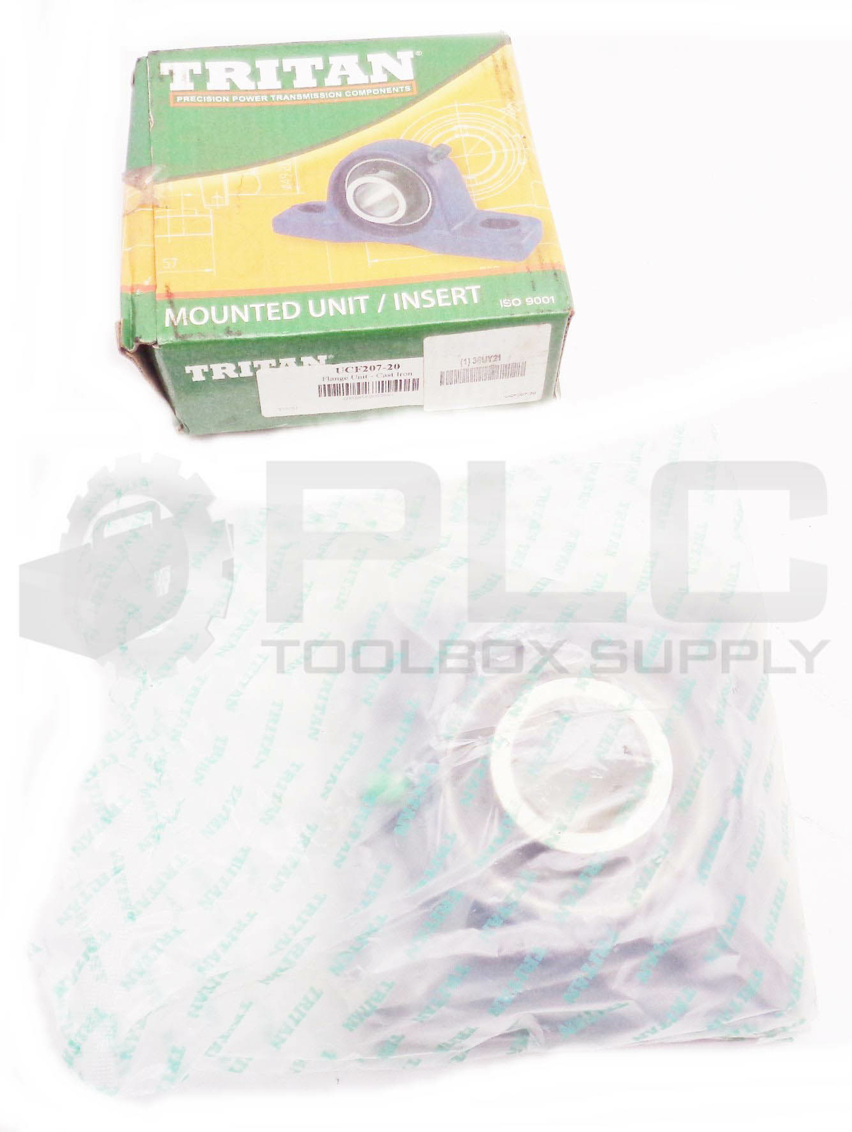 NEW TRITAN UCF207-20 CAST IRON FLANGE UNIT 4 BOLT