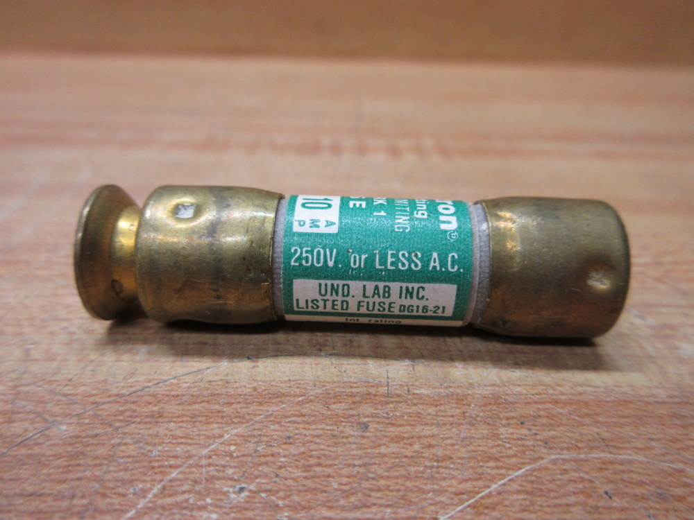 Bussmann KTN-R-10 Buss Fuse Cross Ref 1DG27 (Pack of 10)