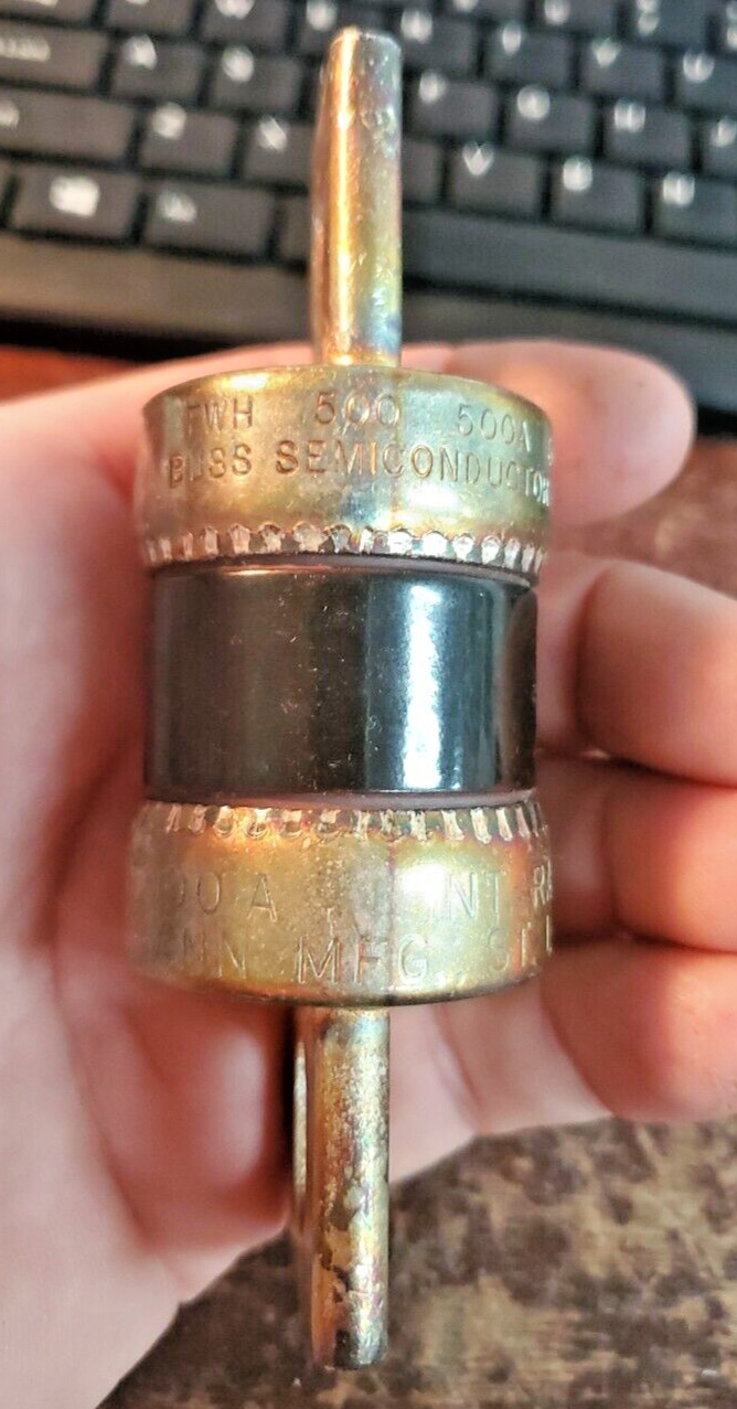 BUSS FWH500 SEMICONDUCTOR FUSE 500A 500V (TA10MS)