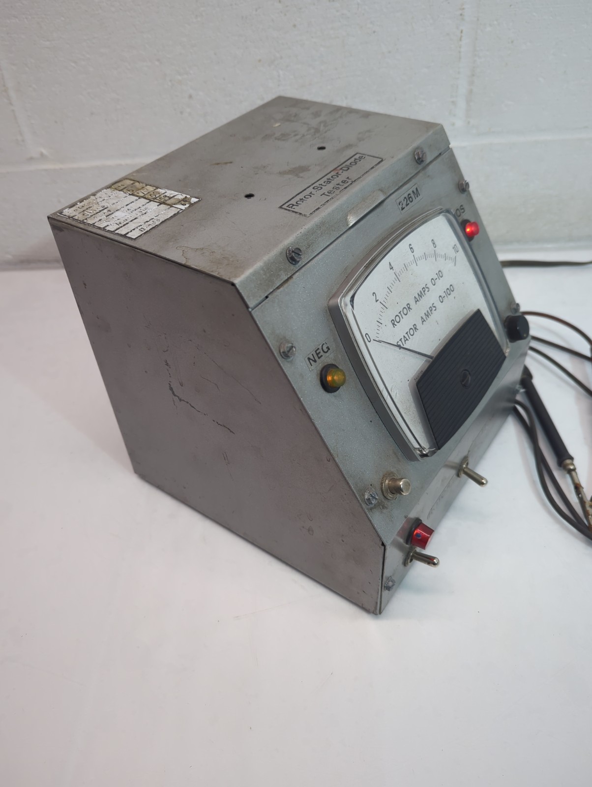 ROTOR STATOR DIODE TESTER VINTAGE AUTOMOTIVE TOOL NEW ENGINEERING 226M AS IS
