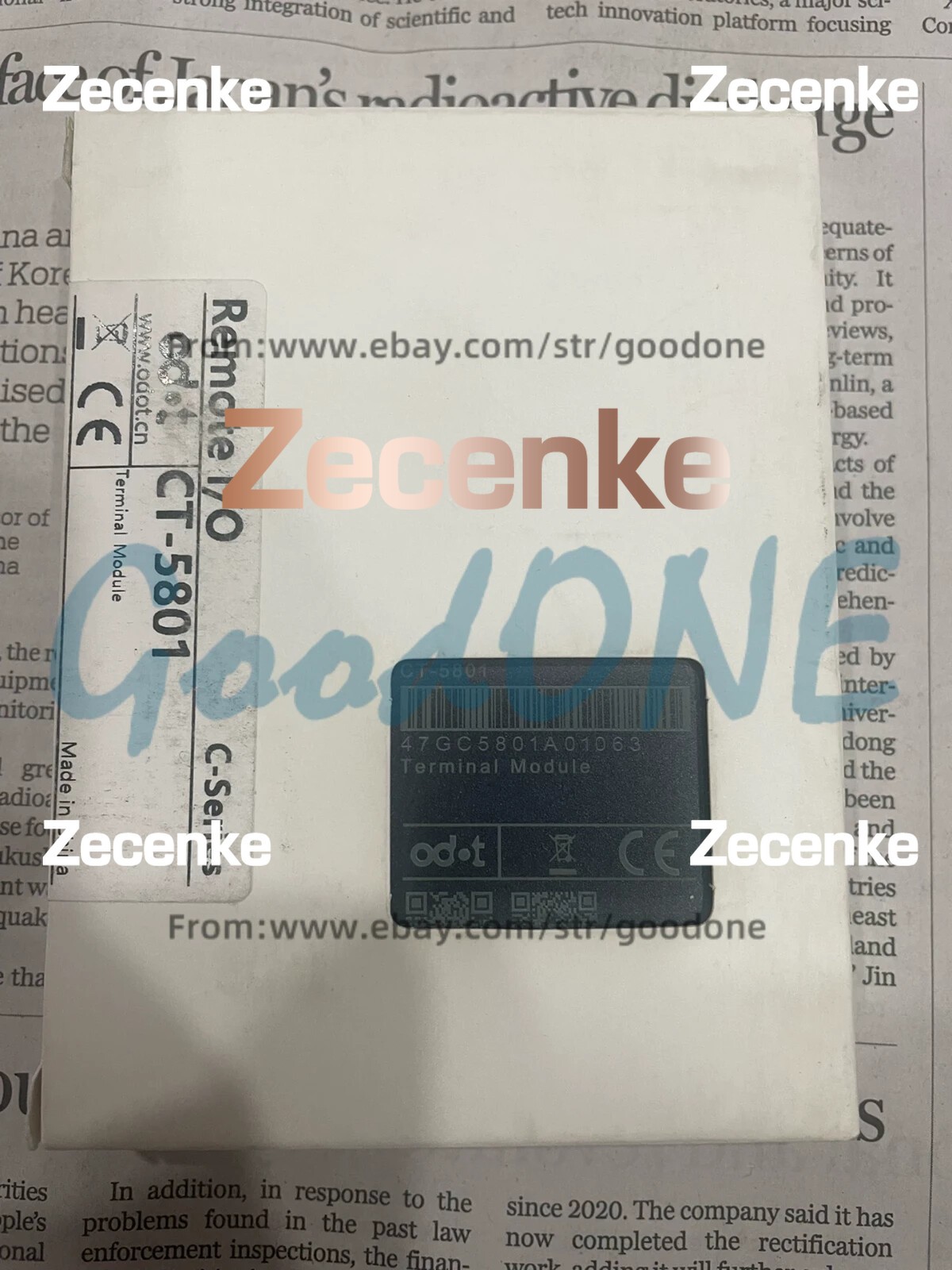 1PC NEW FOR ODOT Remote I/O Module CT-5801 Terminal Module