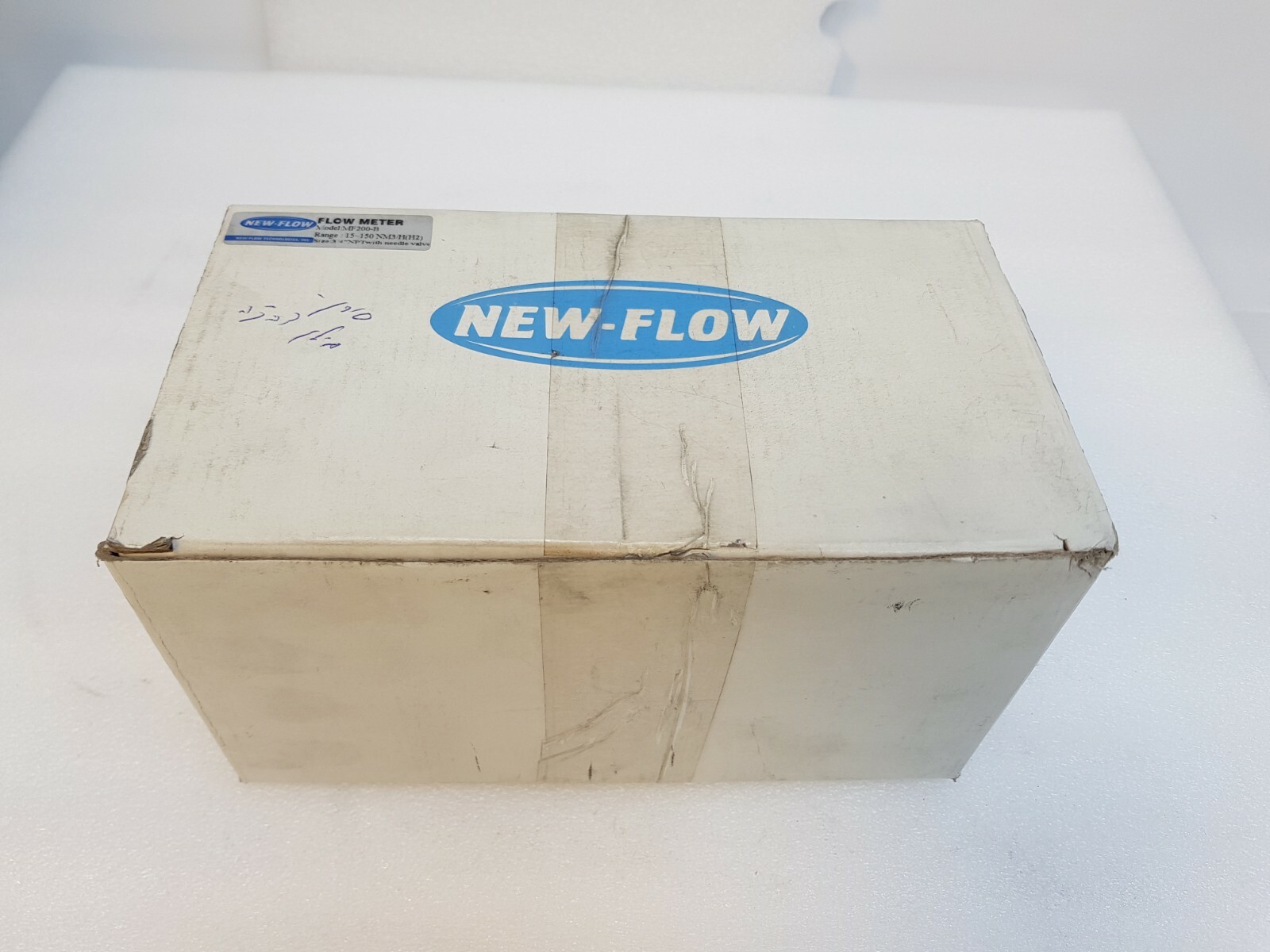 NEW-FLOW MF200-B Metal Tube Flow Meter, RANGE: 15~150 NM3/H(H2)