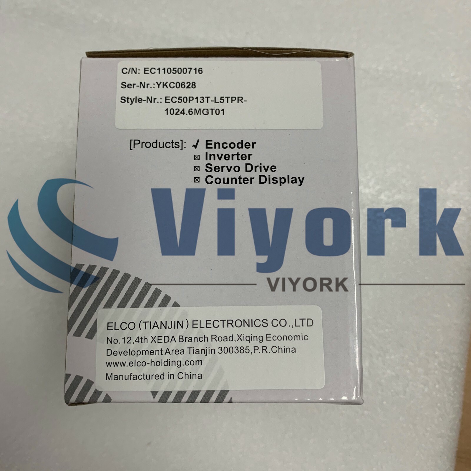 ELCO EC50P13T-L5TPR-1024.6MGT01 ENCODER NEW