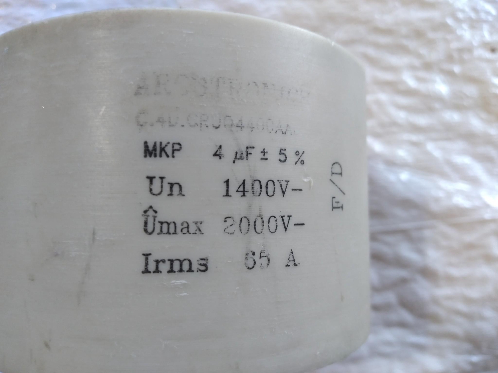 ARCOTRONICS C.4D.CRUQ4400AA0J 4UF 5% 1400-2000V 65A