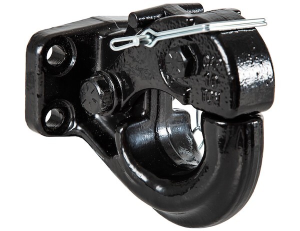 Buyers Products 10039 Black 10 Ton Pintle Hook with Mount