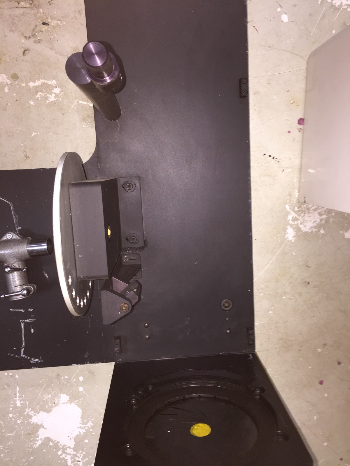INFRARED INDUSTRIES LARGE LASER BEAM LAB COLLIMATOR OPTICAL INSTRUMENT COMPLETE