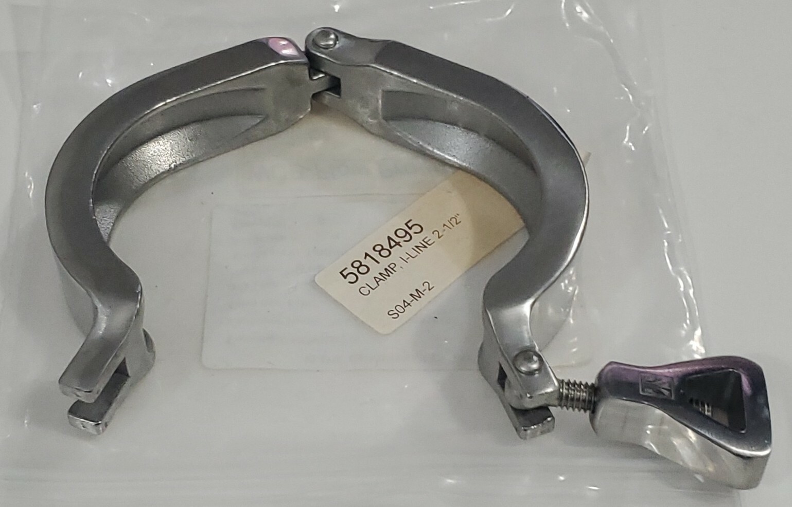 *NEW* WCB SPX Flow Products 3023019 2.5″ Sanitary Line Clamp 13IS 304 + Warranty