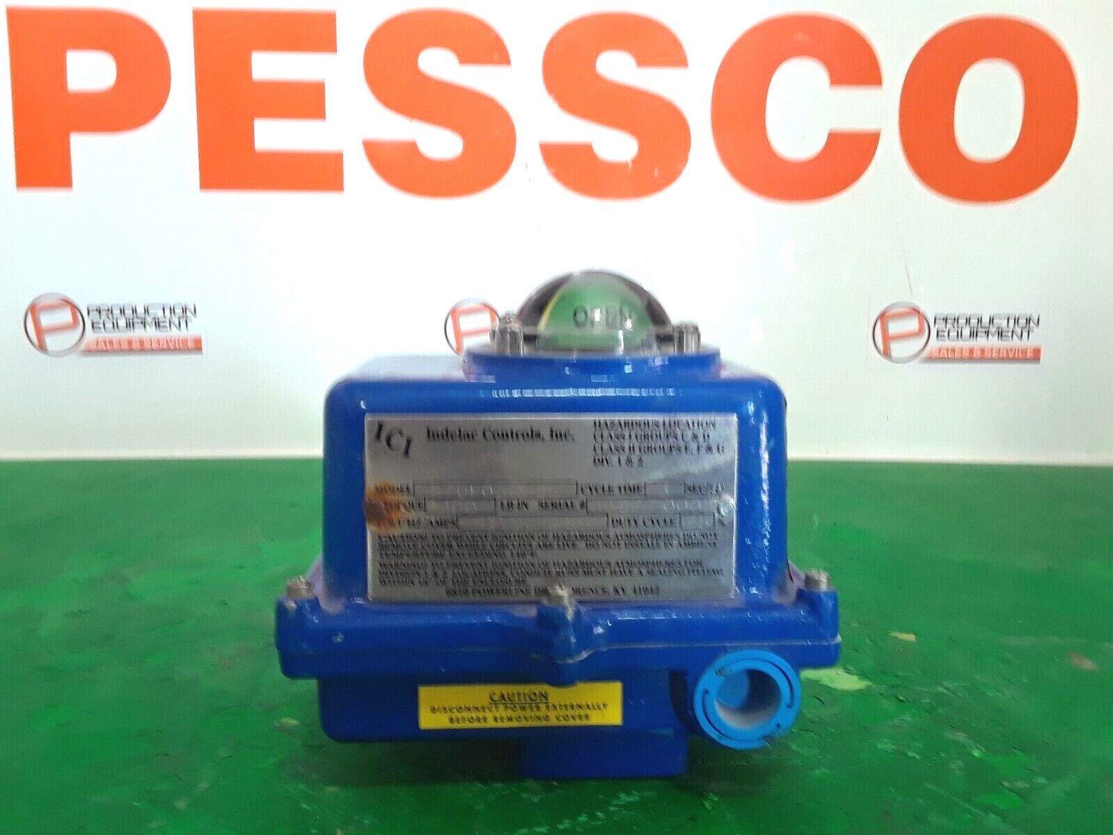 🟠INDELAC CONTROLS RSERIES ELECTRIC ACTUATOR PESSCO IS OFFERING 1 C080422-8🗽
