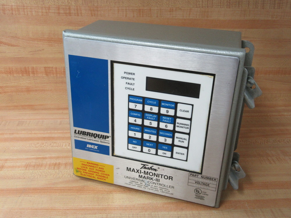 Trabon 163-310-000 Maxi-Monitor Controller Enclosure Only