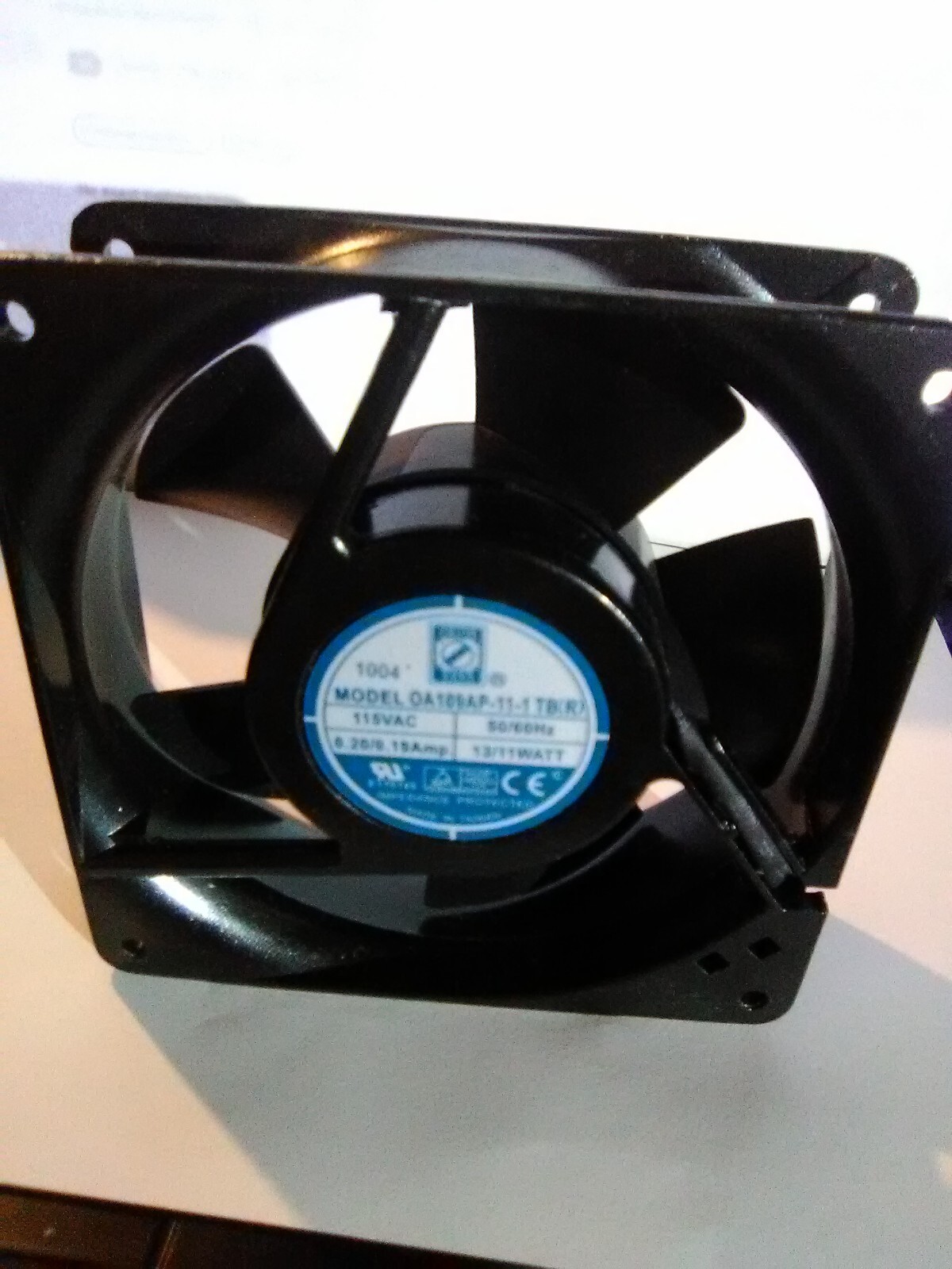 ORION FANS OA109AP-11-1TB XC 115VAC 60Hz 22W Ball Bearing Axial Fan 131 CFM NEW