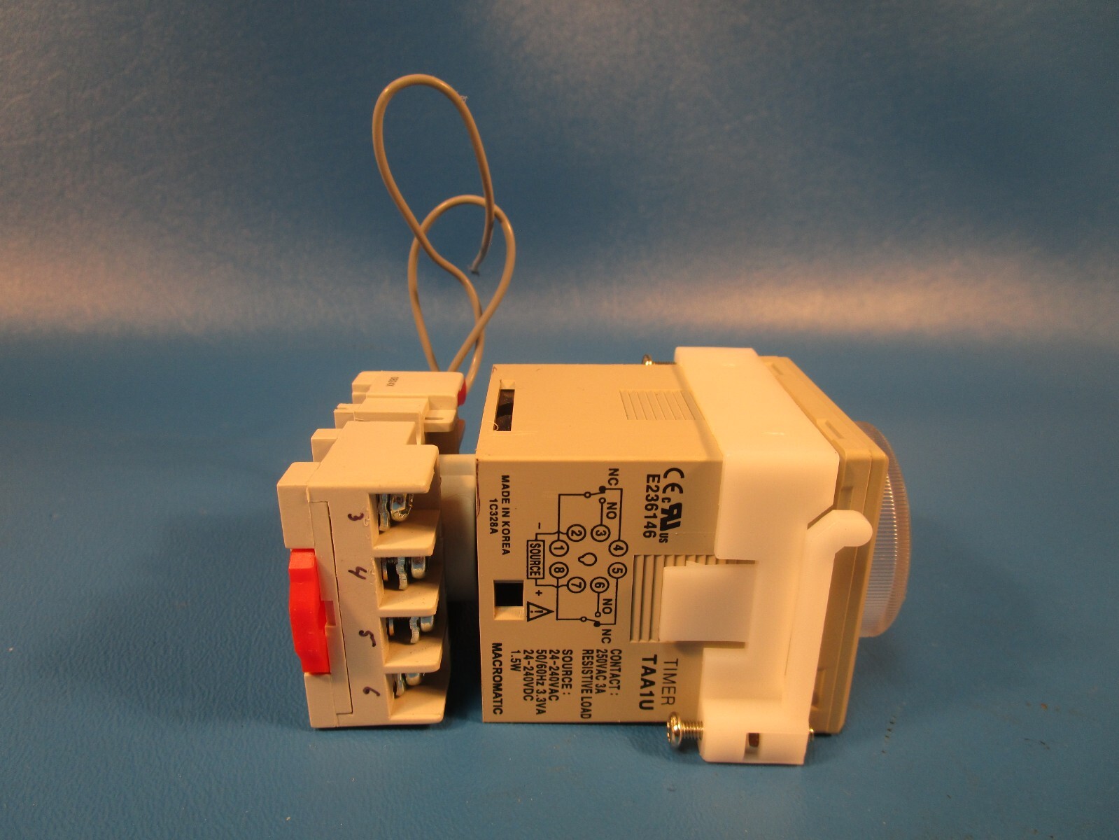 USED MACROMATIC TAA1U, TIMER. TIME DELAY RELAY; Function: MULTI-FUNCTION; Timing