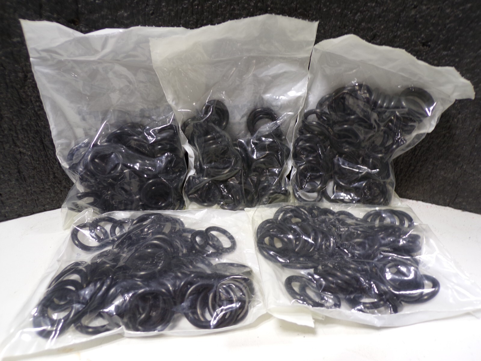 O-Ring 2KCE9, 300QTY, Color Black, 7/8 in Nominal Outside Dia. (G)