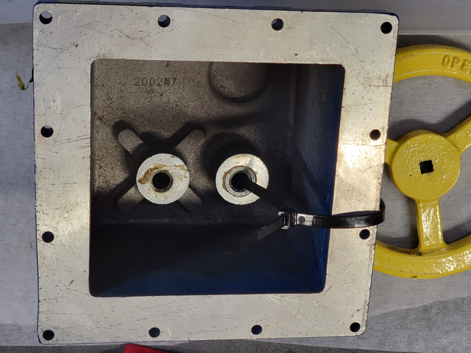 MARWIN ER-15-60-4-LRC-BF Electric Actuator CASE ONLY AND TURN WHEEL NOS