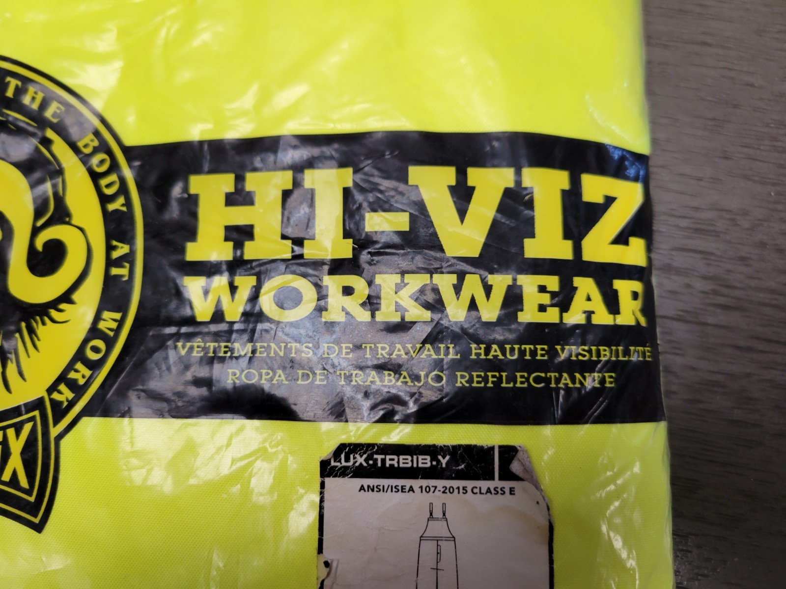 Occunomix Hi-Viz Workwear 3 XL , Safety High Visibility Waist 52 to 54″ 448H29