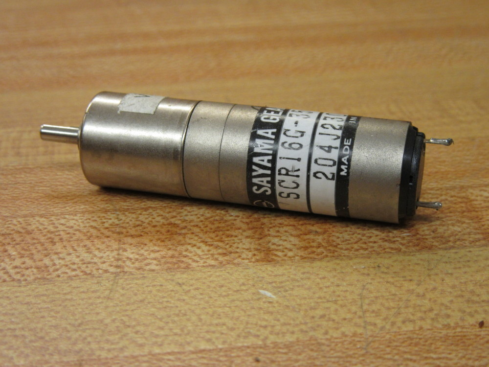Sayama SCR16G-3502A-12 Gear Motor SCR16G3502A12