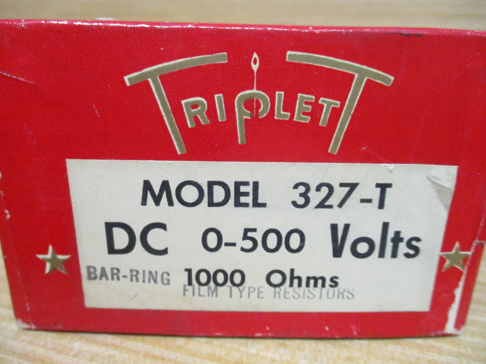 Triplett 327-T DC 0-500 V Panel Meter 327T