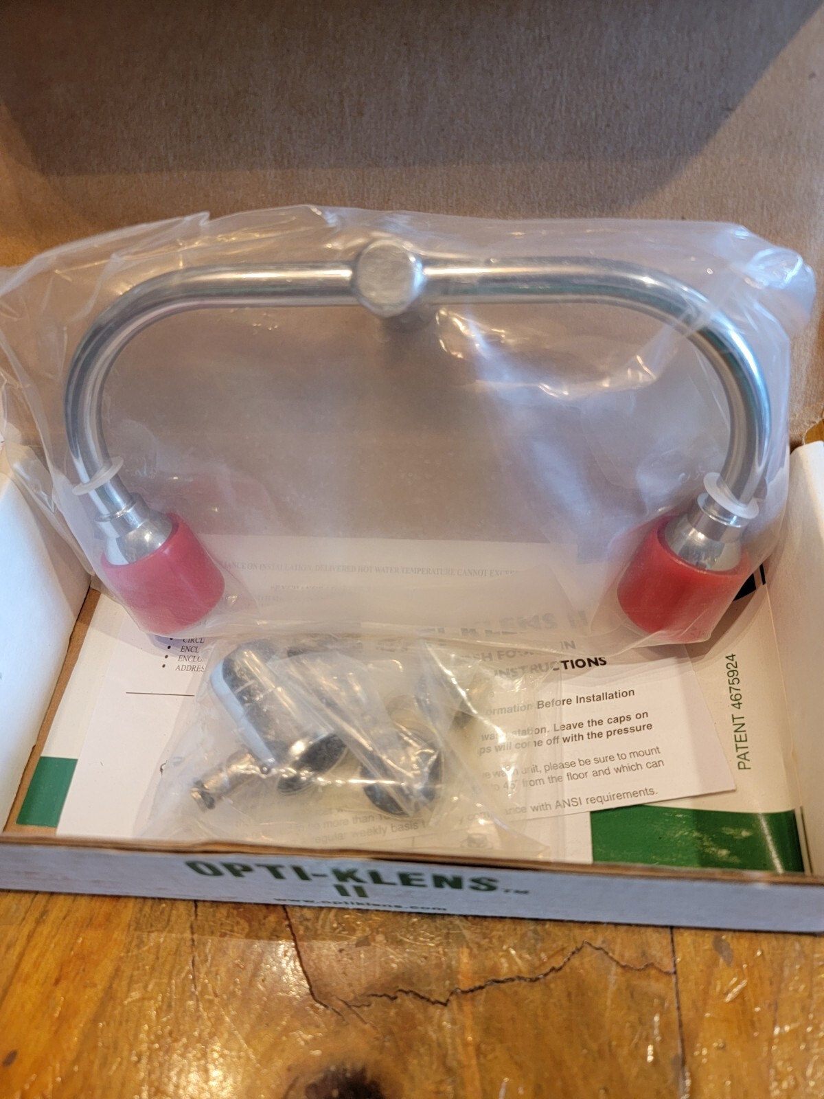 Lab Safety Supply Opti Klens II OK 11 LAB Eye Wash Fountain – Nozzle Only 8UKU0