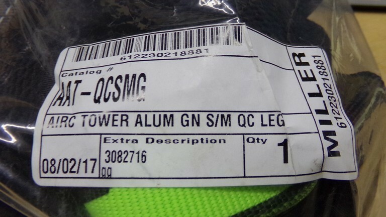 NEW Miller AAT-QCSMG Full Body Harness *Free Shipping*