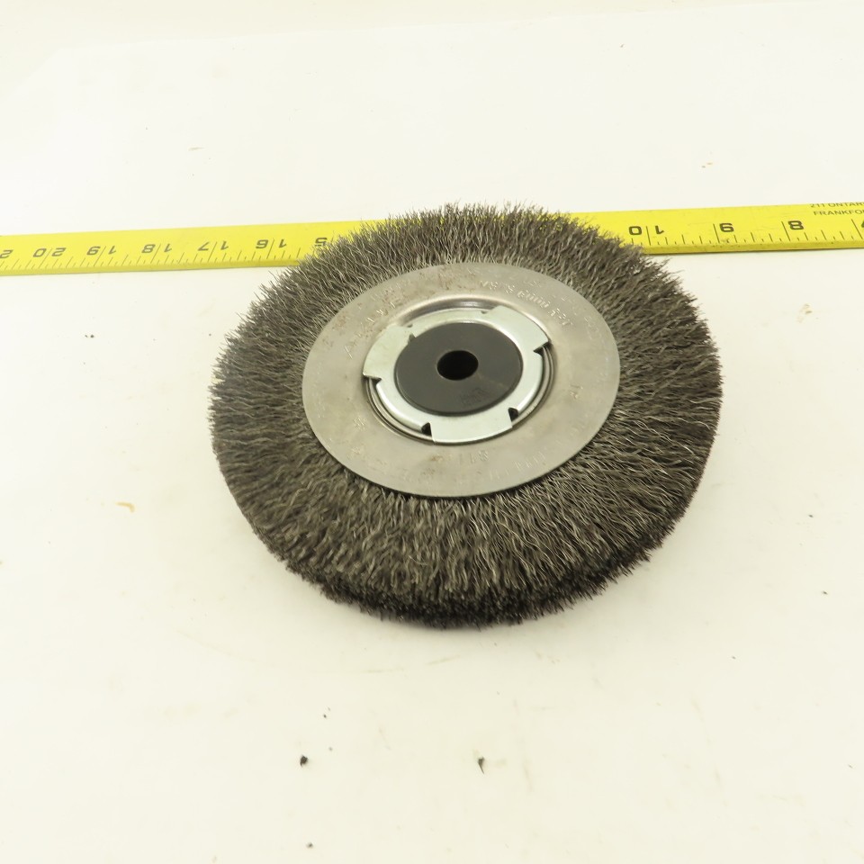 Advance Brush EPD 81114 PFERD 6″ x 1-1/16″ Wide Medium Face Wire Wheel Brush