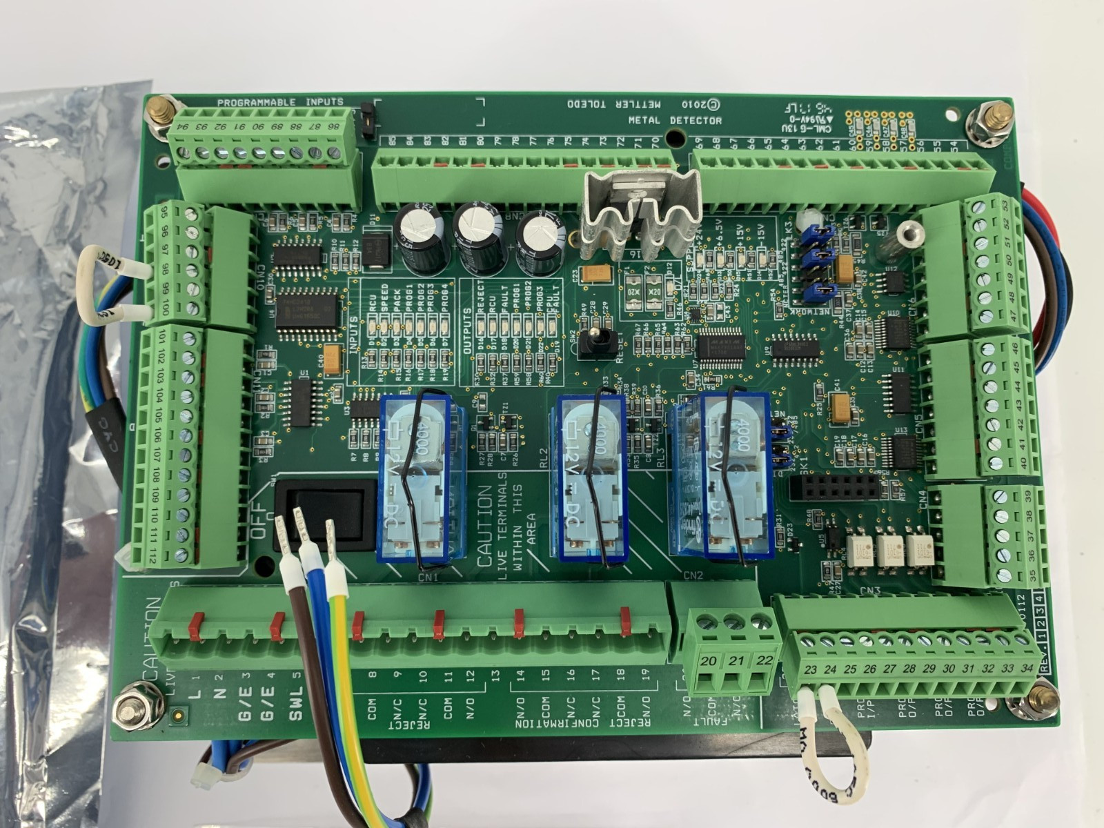 Mettler Toledo Safeline 5000-011R WS50-3AAC V4-1 100-240V P4.2.00 Power Supply