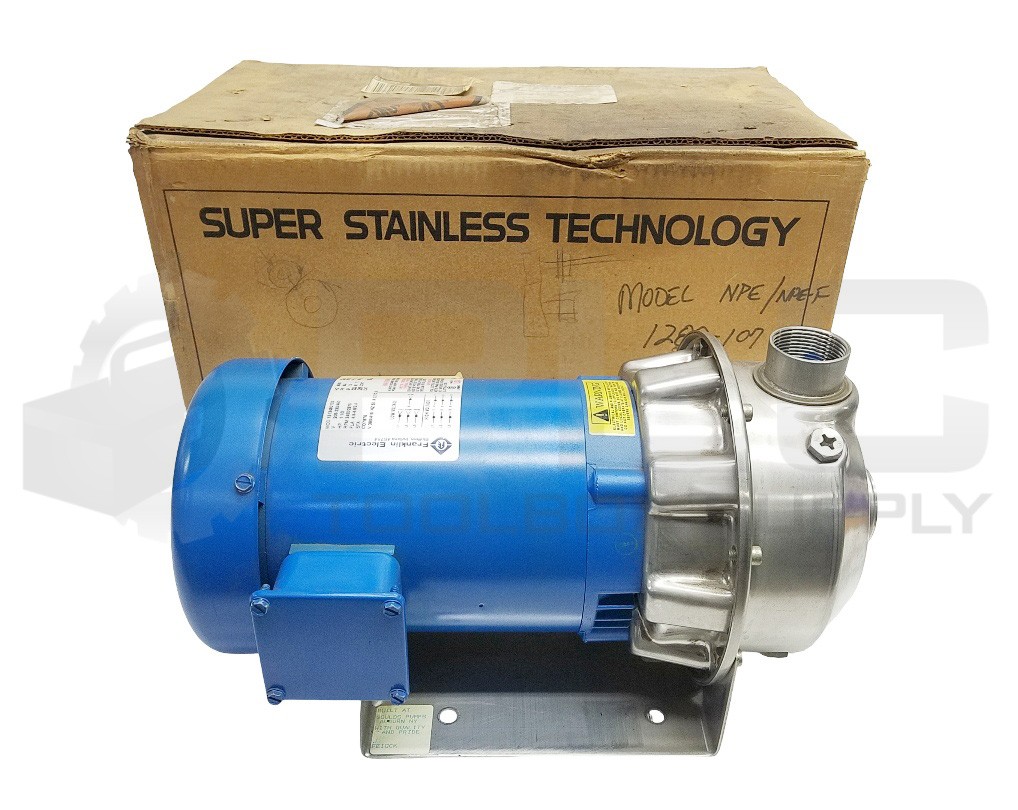 NEW GOULDS 2ST1F5E2 CENTRIFUGAL PUMP 1.25 x 1.5-6, 1.5HP 3450RPM