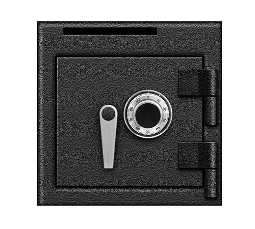 Drop Slot Storage Box 14x14x14 w/ Mechanical Lock- HOME, OFFICE, CASH, JEWELRY