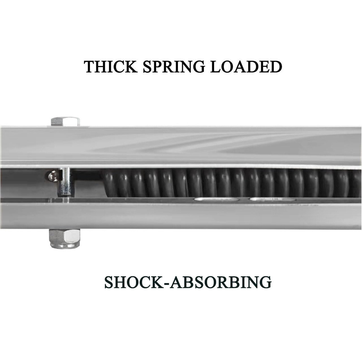 1 1/8″ Bolt Tapered Mud Flap Hangers for Semi Trucks Mudflaps Bracket Spring …