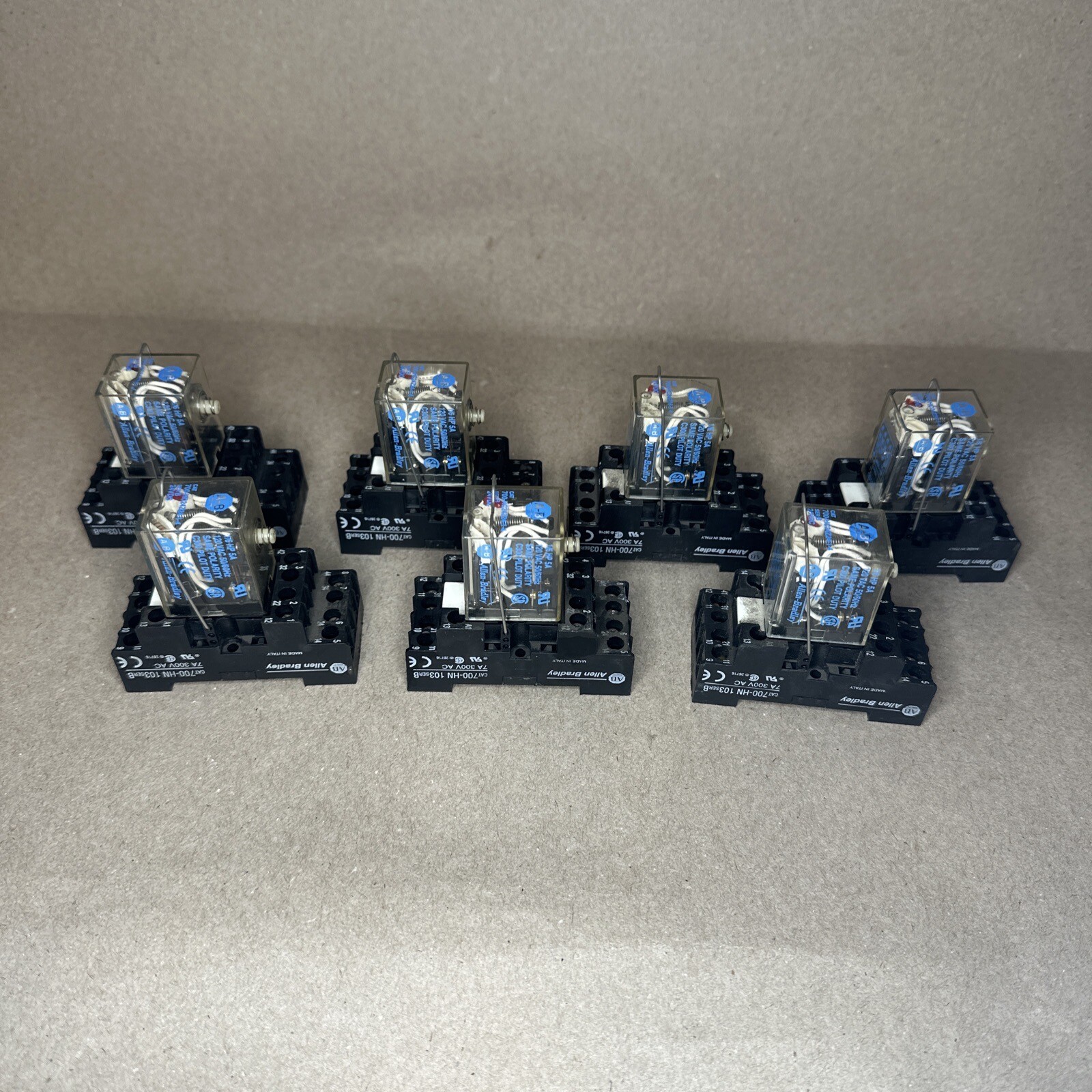 Allen Bradley 700-HN103 Ser. B w/Allen-Bradley 700-HC24Z24-1-4 Ser.B *LOT OF 7*