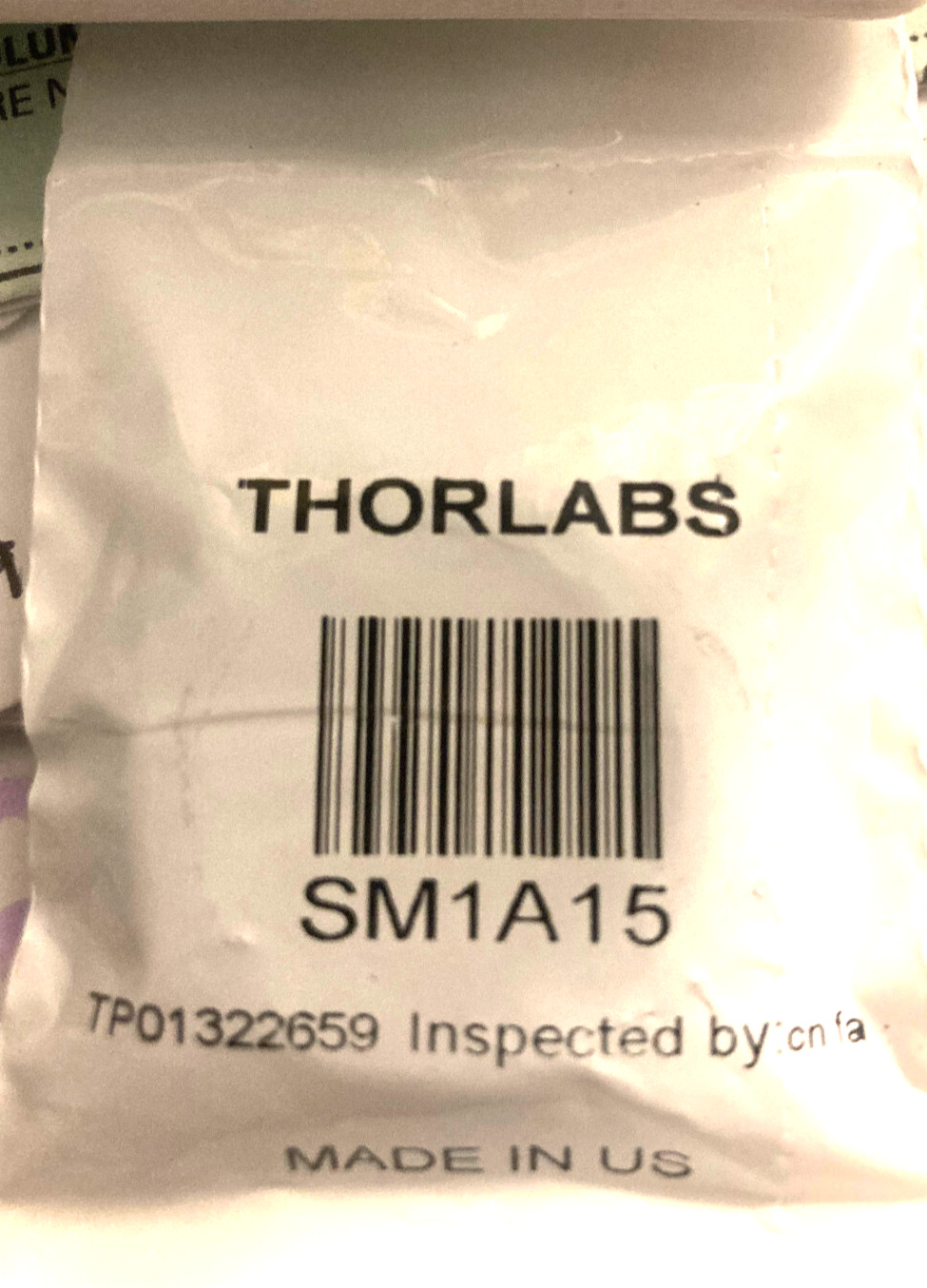 Thorlabs SM1A15 Adapter