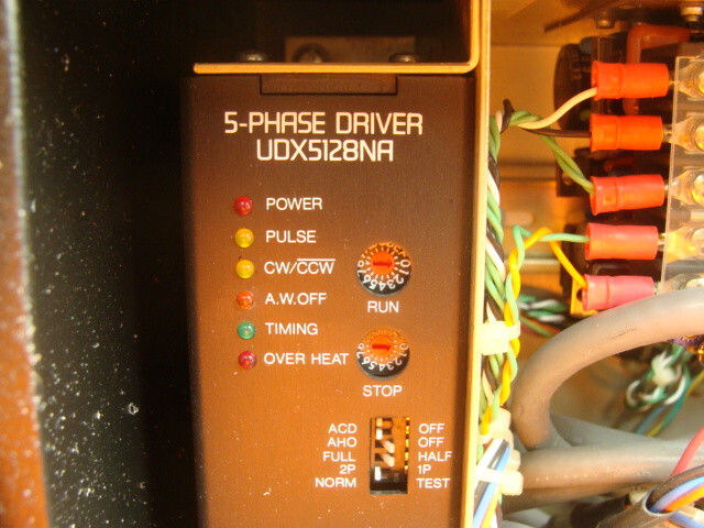 NDC SYSTEMS SUPER VEXTA 5-PHASE DRIVER UDX5128NA WITH PWB MOTOR DRIVER 621744