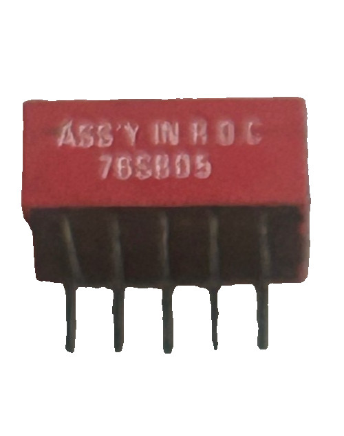 Grayhill 8420 6-Position DIP Switch Module 76SB05 Through-Hole PCB Lot of 24
