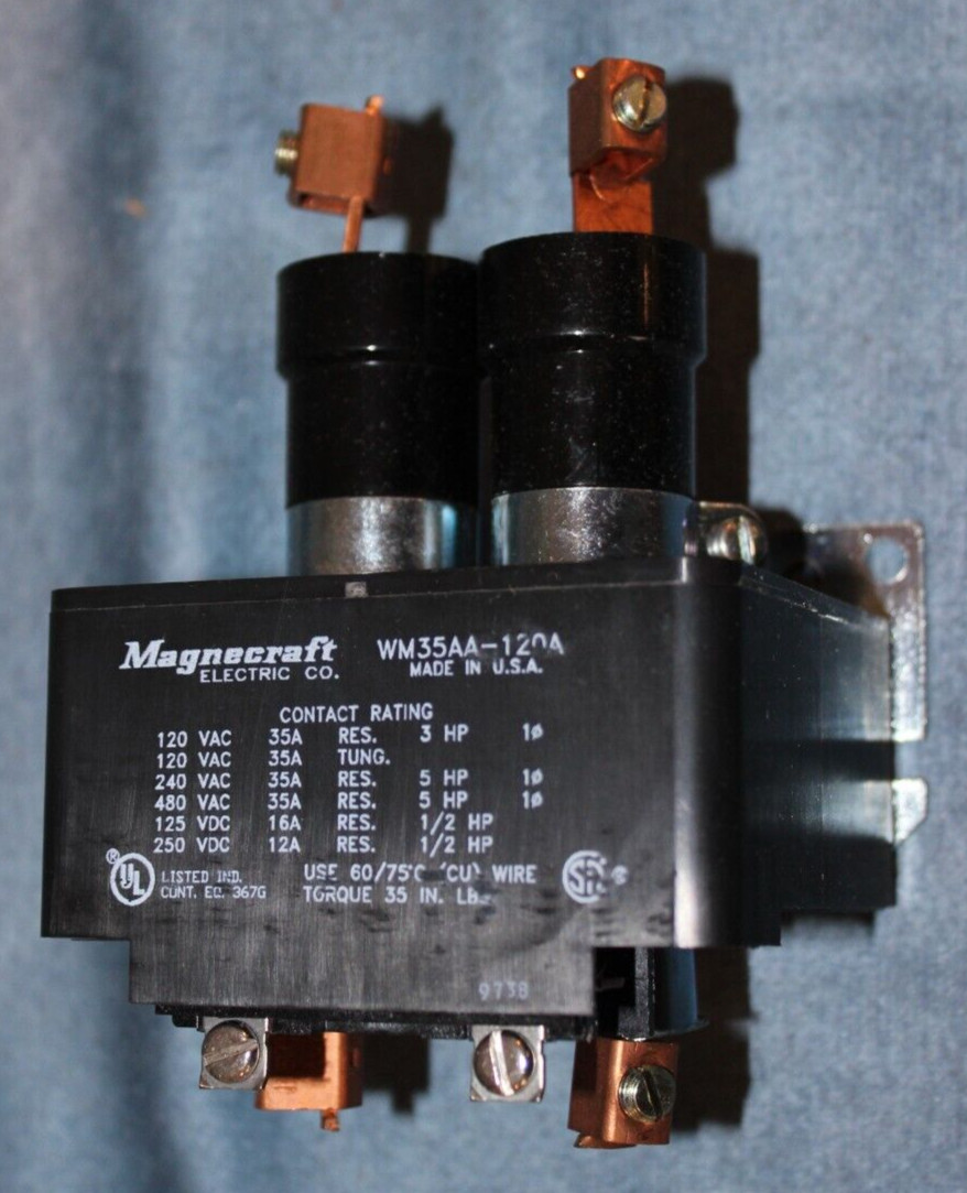 (New In Factory Box) Magnecraft WM35AA-120A Relay “6 month Warranty”