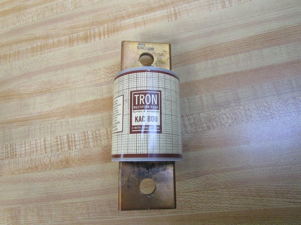 Bussmann KAC800 High Speed Semiconductor Fuse Buss Tested