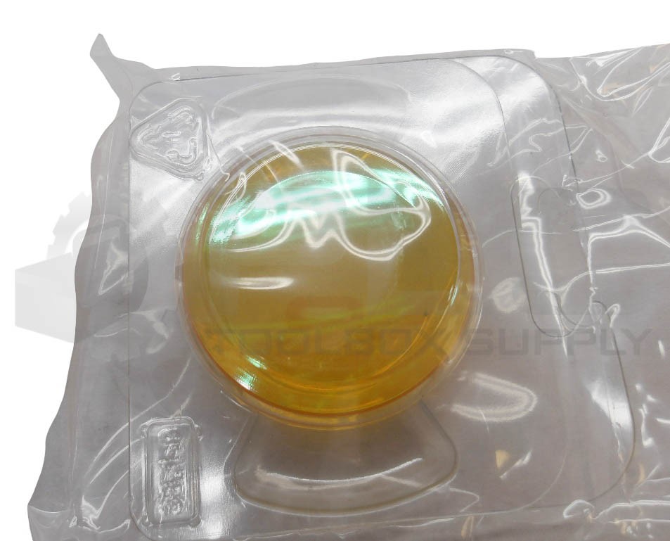 NEW II-VI INFARED ZNSE PO/CX LENS 38.1MM DIA 127MM ET=7.62MM 578662