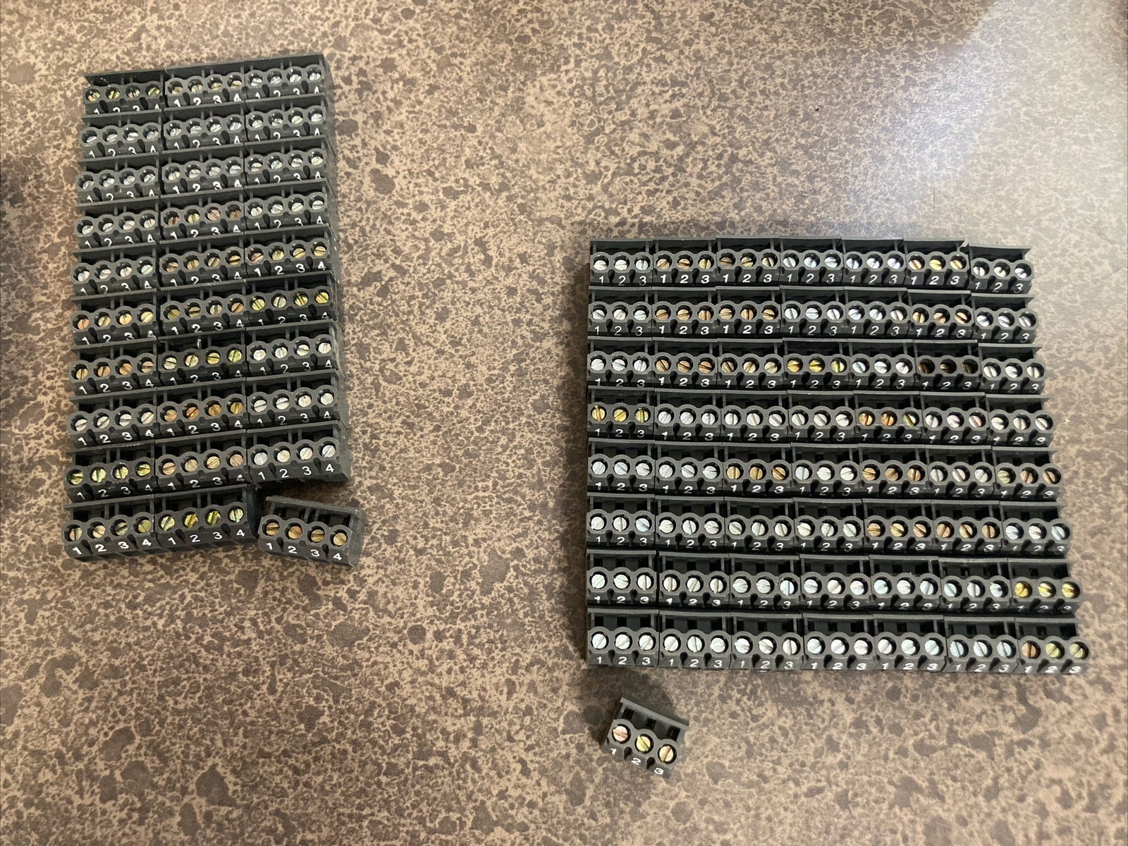 Mixed Lot of PCB Connectors – 110 pieces! For 2,3,4,5&6 Pins – SHIPS PROMPTLY!